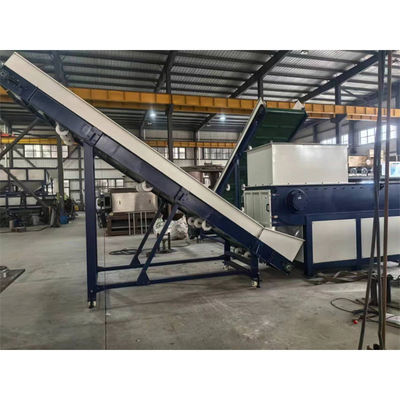 खरीदें पीपी बुना बैग के लिए एकल शाफ्ट shredder के साथ सुसज्जित प्लास्टिक पुनर्चक्रण मशीन online manufacture