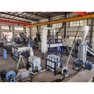 पालतू बोतल रीसाइक्लिंग मशीन 500kg/H - 6000kg/H प्लास्टिक रीसाइक्लिंग ग्रेन्युलेटर मशीन
