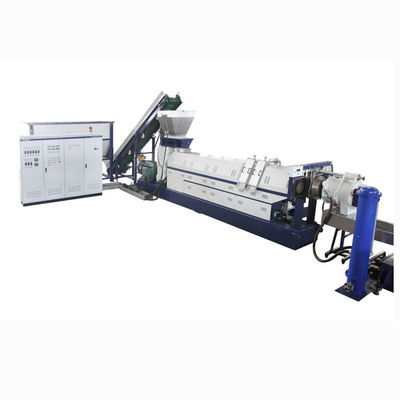 एक चरण प्लास्टिक pelletizing पुनर्चक्रण मशीन 500kg/Hr एकल पेंच extruder SJ प्रकार