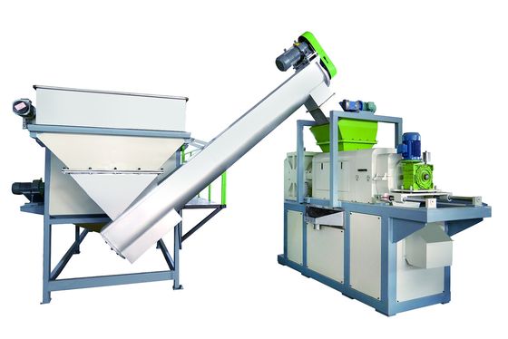 स्वचालित प्लास्टिक निचोड़ सुखानेवाला 1400kg/Hr प्लास्टिक पुनर्चक्रण extruder 280kW
