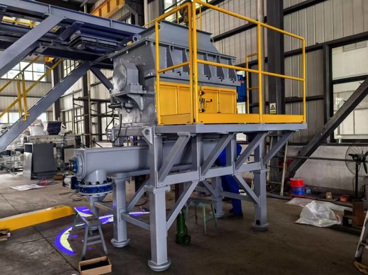 स्वचालित लिथियम आयन बैटरी स्क्रैडर अनुकूलित बैटरी क्रशिंग मशीन 2000kg/h