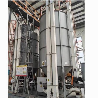 पीपी पीईटी एबीएस प्लास्टिक गोली के लिए स्टेनलेस स्टील प्लास्टिक pelletizing पुनर्चक्रण मशीन मिश्रण साइलो