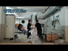 पीपी बुने हुए बैग के दानेदार बनाने के लिए प्लास्टिक रीसाइक्लिंग और पेलेटाइजिंग मशीन