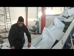 पीपी राफिया और बैग स्क्रैडिंग पेलेटिंग मशीन